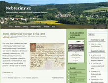 Tablet Screenshot of nebreziny.cz